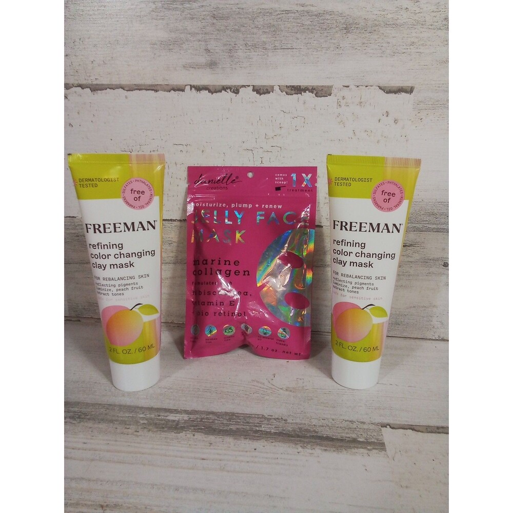 Beauty‎ Combo Dermatologist Tested Freeman Refining Color Changing Clay Mask Set - Picture 7 of 16